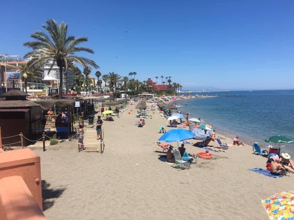 Luxury Beachfront Apartment In Benalmadena Costa Dış mekan fotoğraf