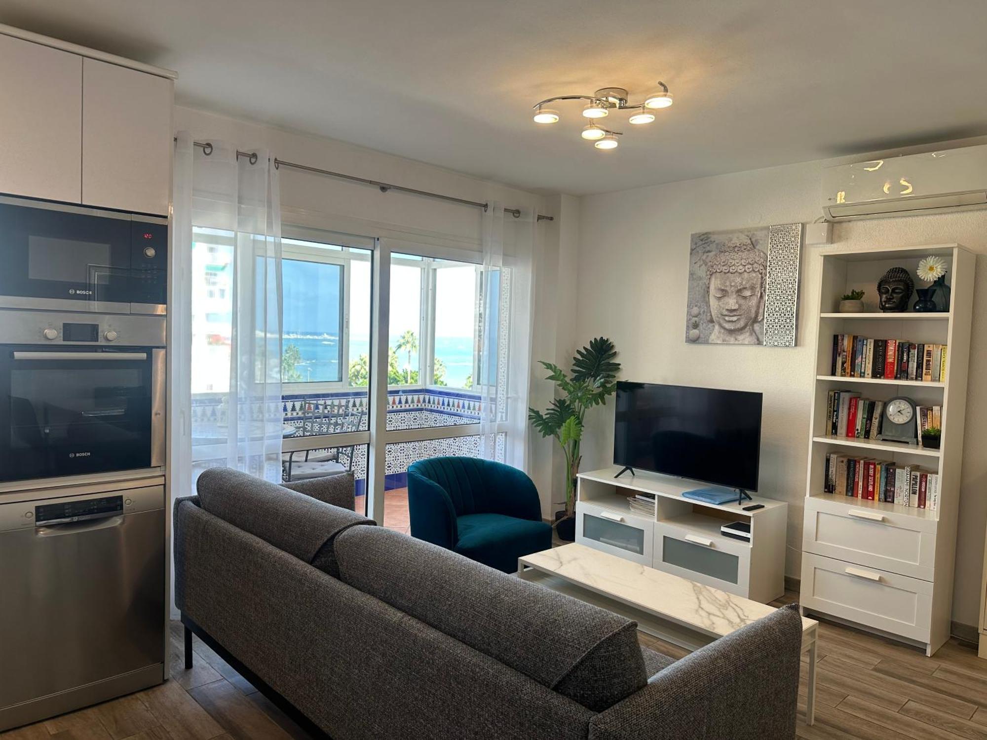 Luxury Beachfront Apartment In Benalmadena Costa Dış mekan fotoğraf
