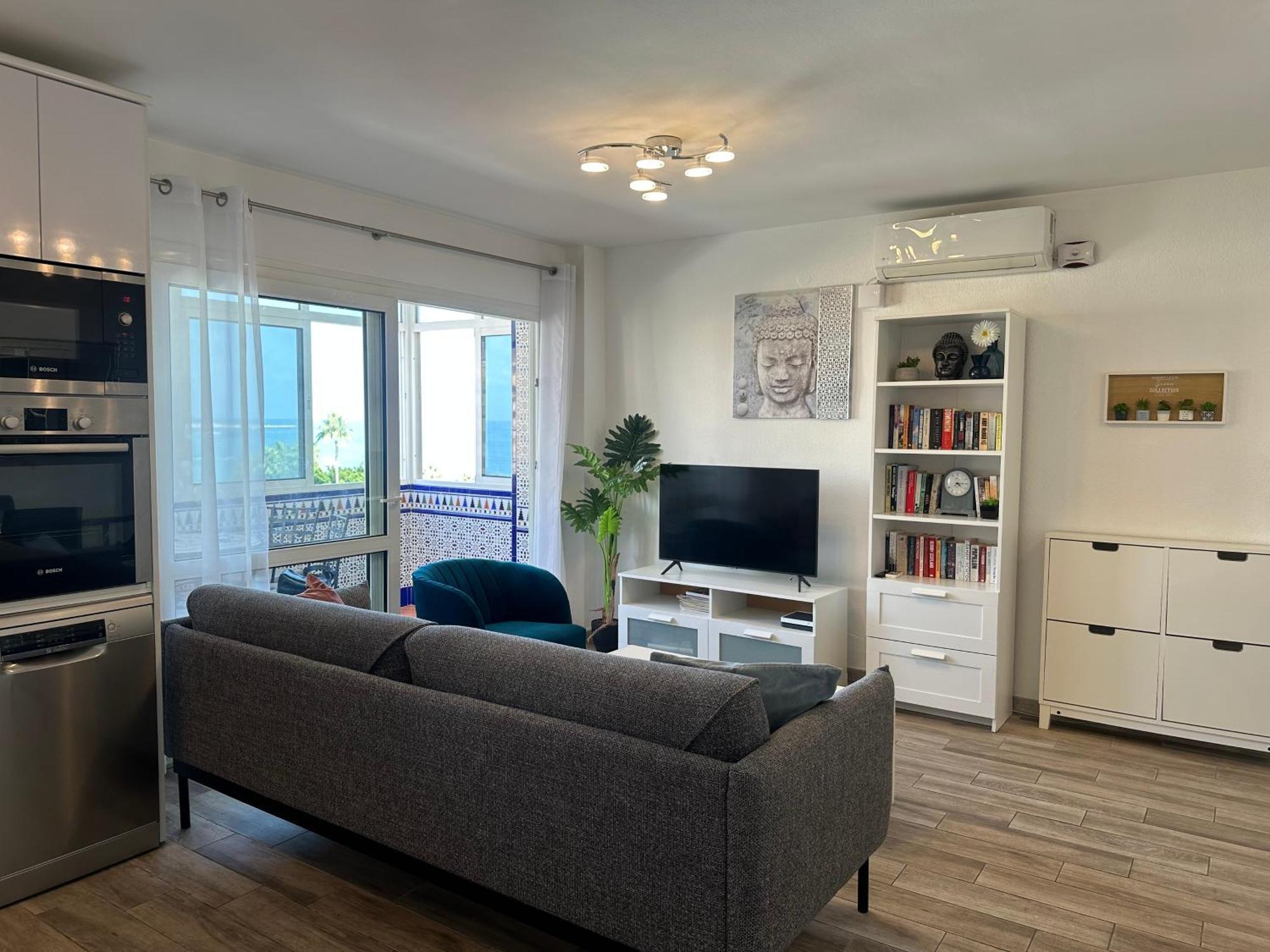 Luxury Beachfront Apartment In Benalmadena Costa Dış mekan fotoğraf